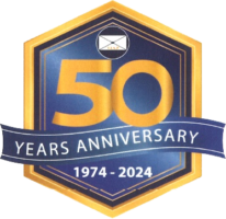 FIAP 50 years Anniversary logo